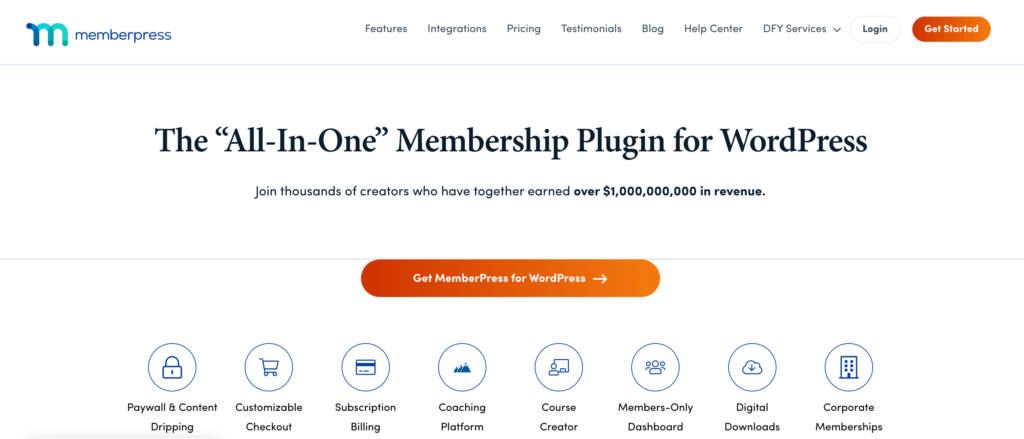 create a membership site with WordPress without coding - Memberpress